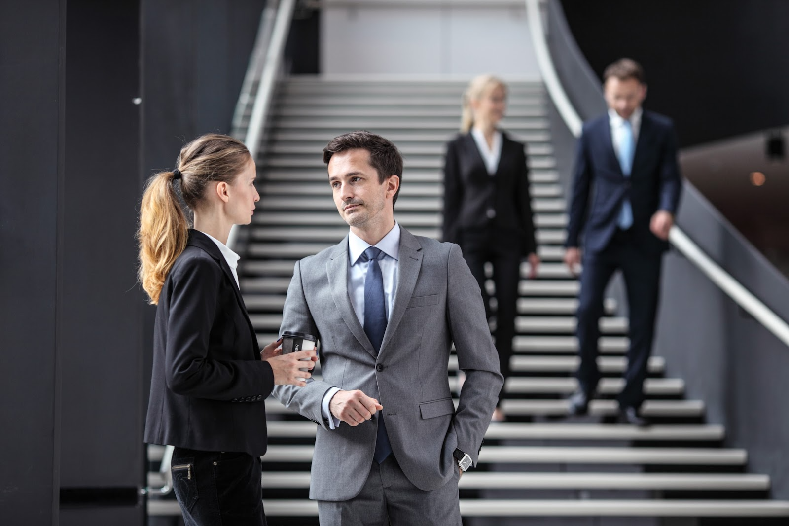 employees in a workplace